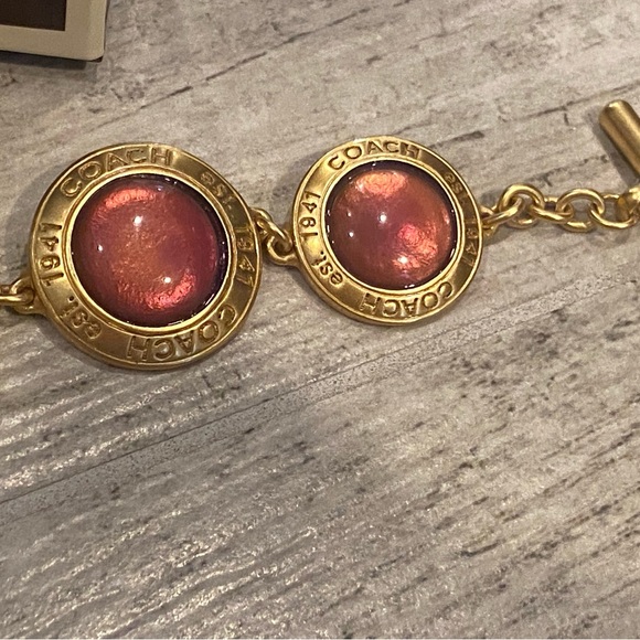 Coach Gold Tone Bracelet - Picture 4 of 6